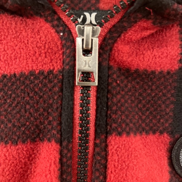 Hurley Plaid Winter One Piece Pajama 12 - Picture 4 of 6